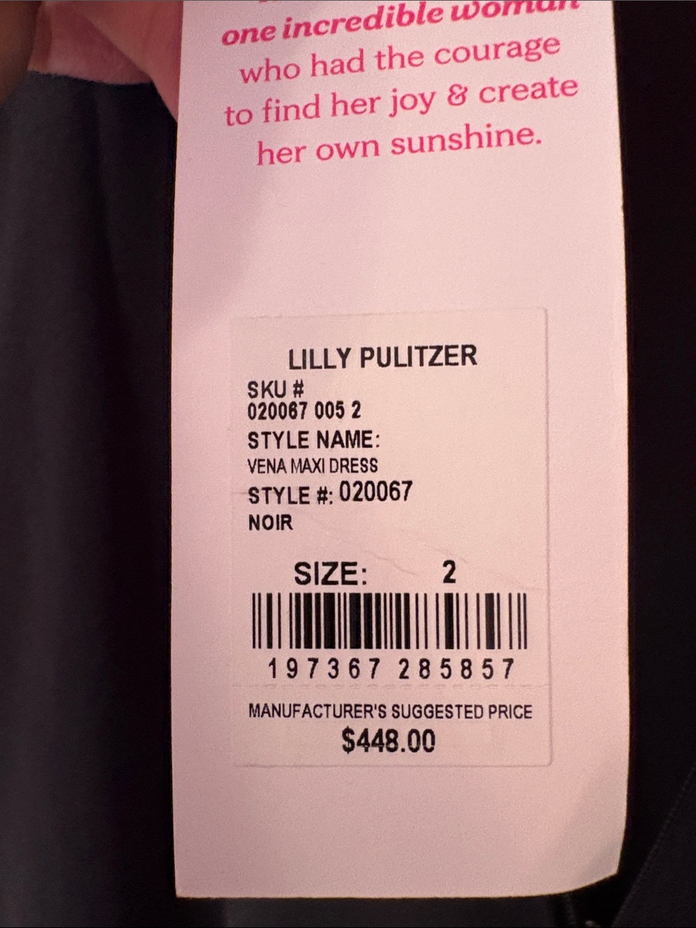 NWT Vena Maxi dress size 2 - Picture 6 of 6